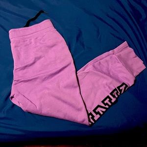 VS Pink skinny joggers NWT